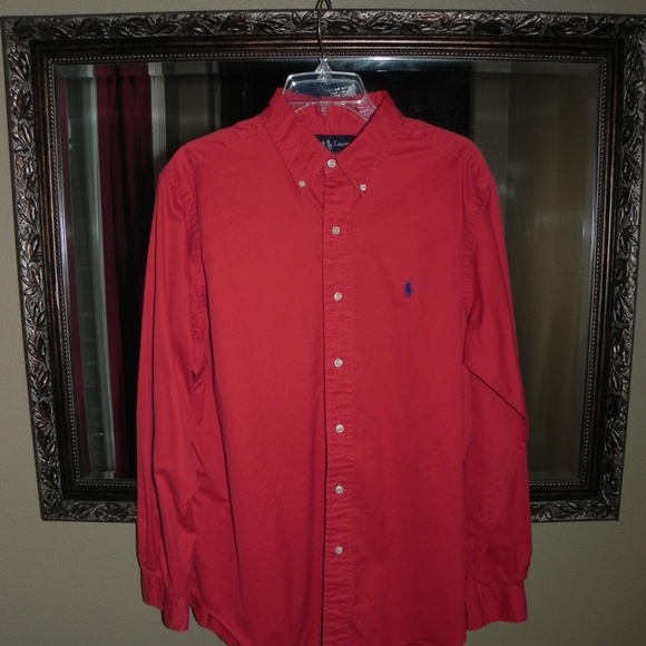 Ralph Lauren Other - Men's Ralph Lauren Dress Shirt Size L Classic Fit